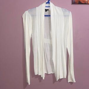 Express white XS cardigan